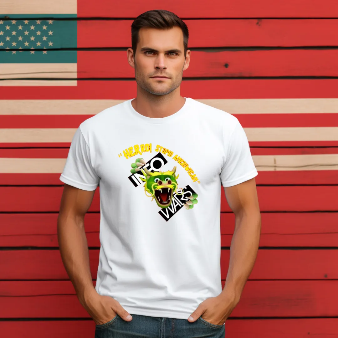 Dragon Infowars Herro Stupid Ameriwican Shirt