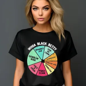 Whoa Black Betty Gamblin Man Bramble Jam Ham Or Lamb Vintage Shirt