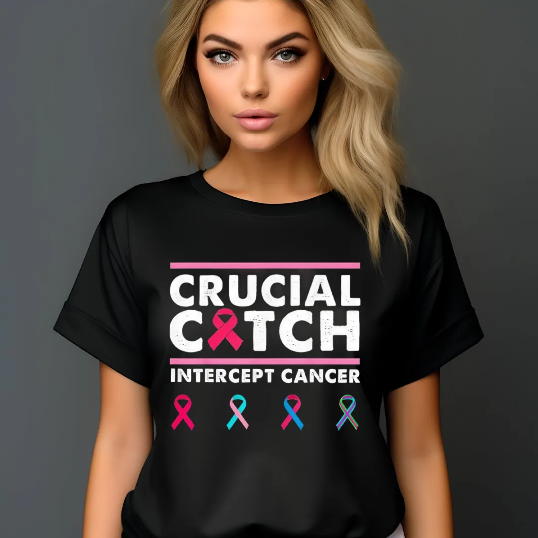 Crucial Catch Intercept Cancer Vintage 2024 Shirt