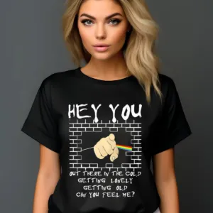 Pink Floyd Hey You Out There In The Cold Getting Lonely Getting Old Can You Feel Me Shirt