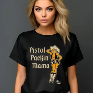 Cowgirl Pistol Packin' Mama Shirt