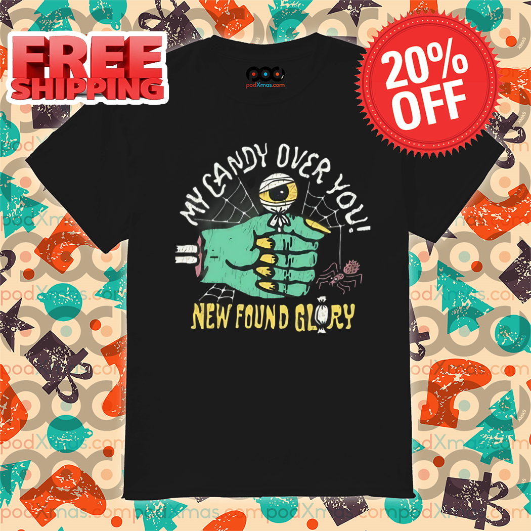 My Candy Over You New Found Glory Halloween 2024 Shirt