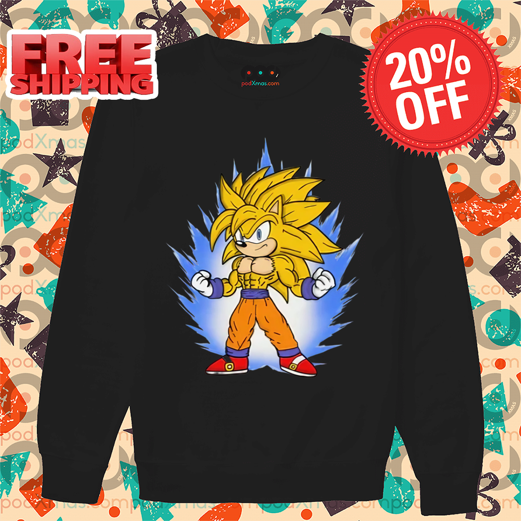 Sonic the Hedgehog Super Saiyan 4 Shirt
