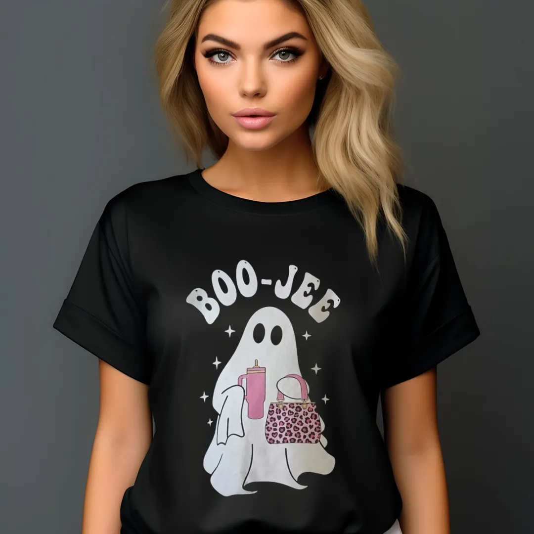 Boo Jee Pink Tumbler Hand Bag Halloween 2024 Shirt