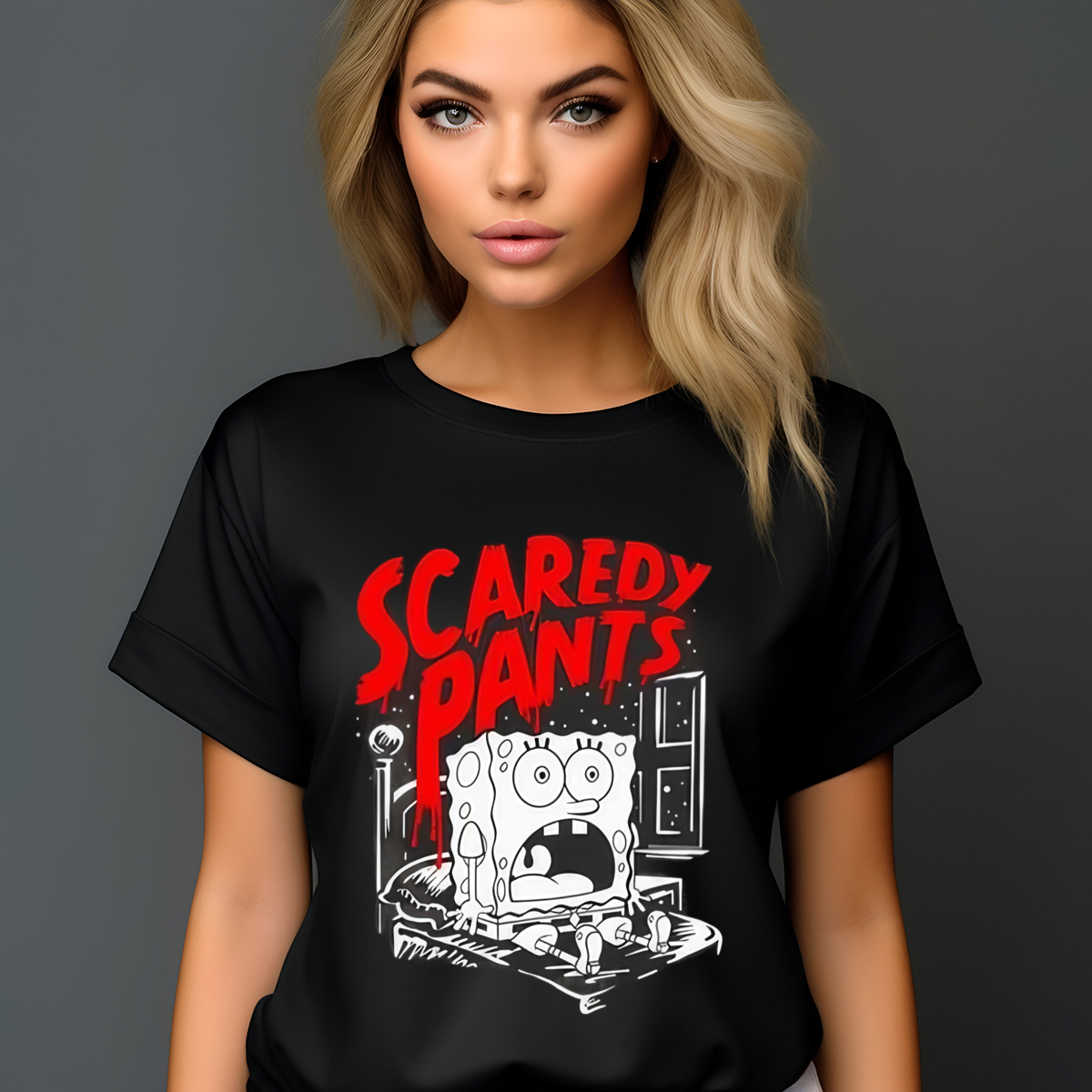 SpongeBob Scaredy Pants 2024 Shirt