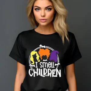 Hocus Pocus I Smell Children Halloween 2024 Shirt