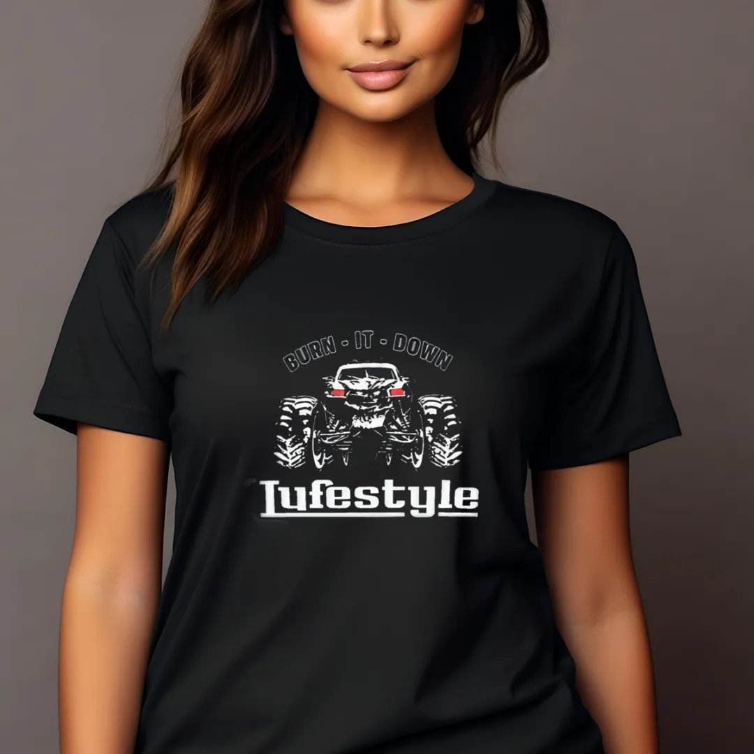 Trucks Car Burn It Down Lifestyle Shirt