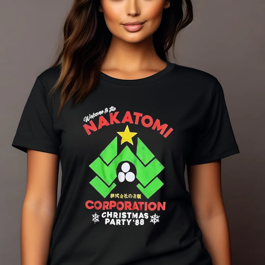 Welcome To The Nakatomi Corporation Christmas Party Shirt