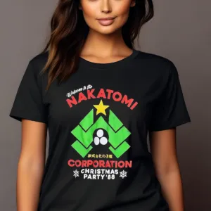 Welcome To The Nakatomi Corporation Christmas Party Shirt