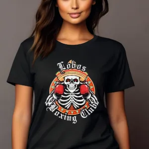 Skeleton Lobos Boxing Club Shirt