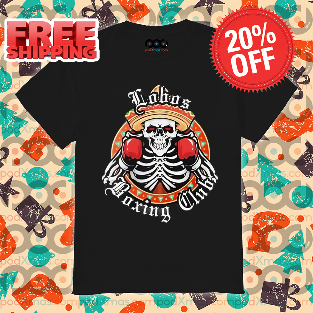 Skeleton Lobos Boxing Club Shirt