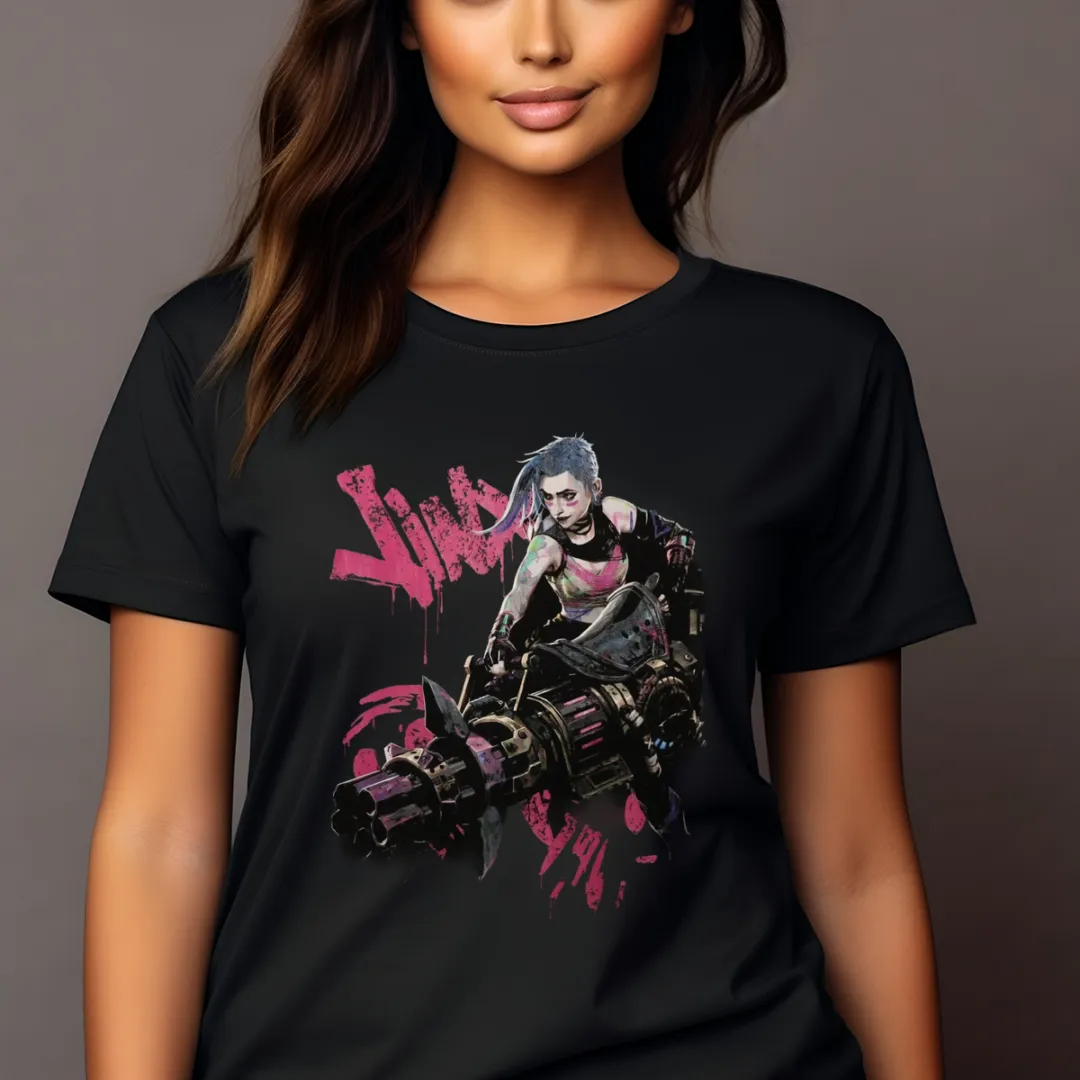 Jinx New Outfit Arcane Shirt