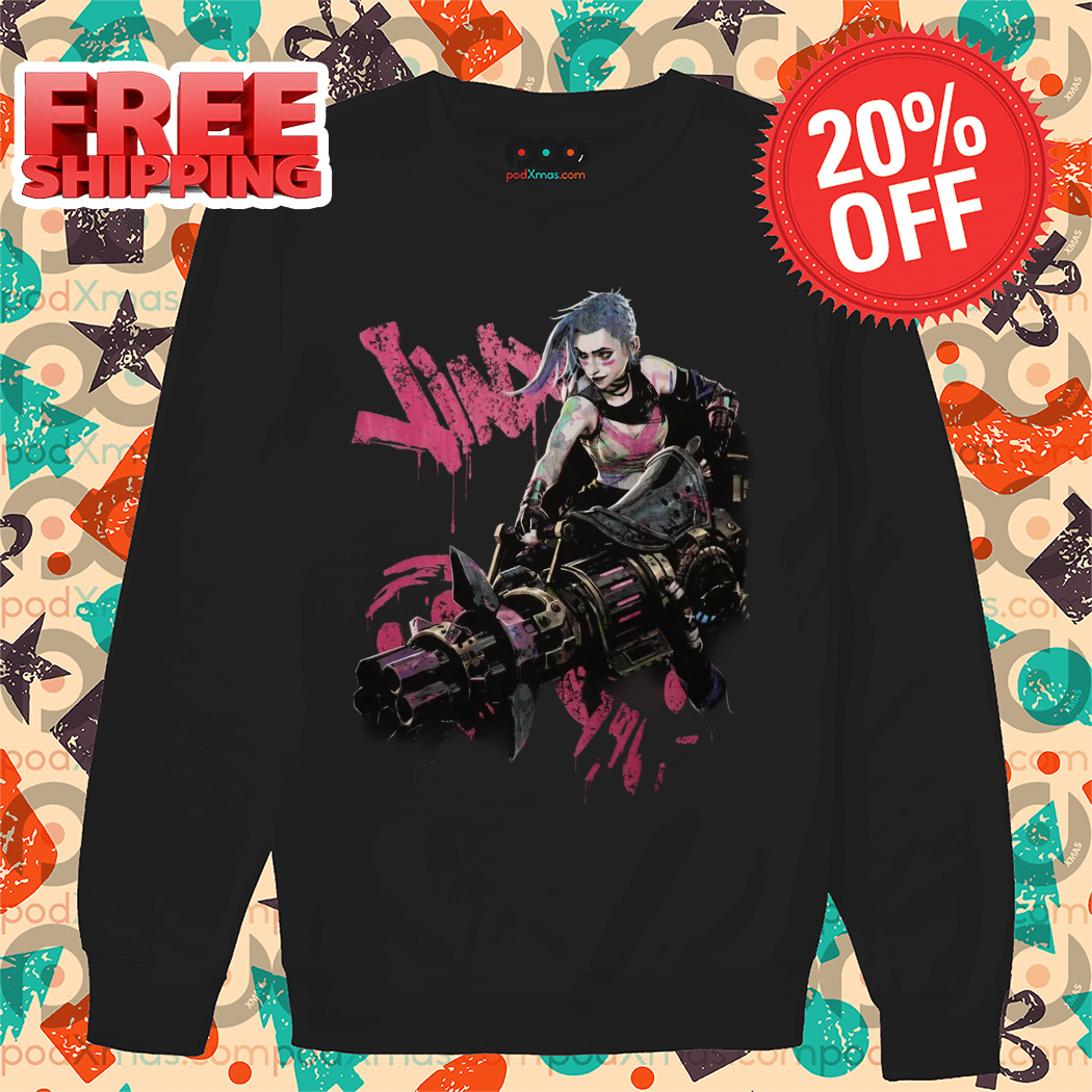 Jinx New Outfit Arcane Shirt