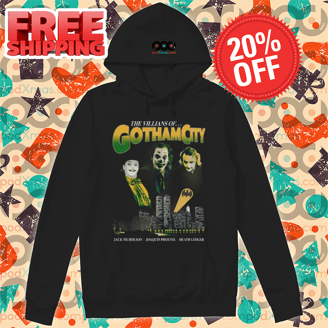 Joker The Villains Of Gotham City Shirt