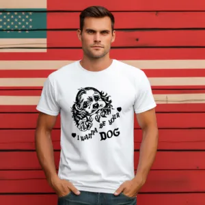 Custom I Wanna Be Your Dog Shirt