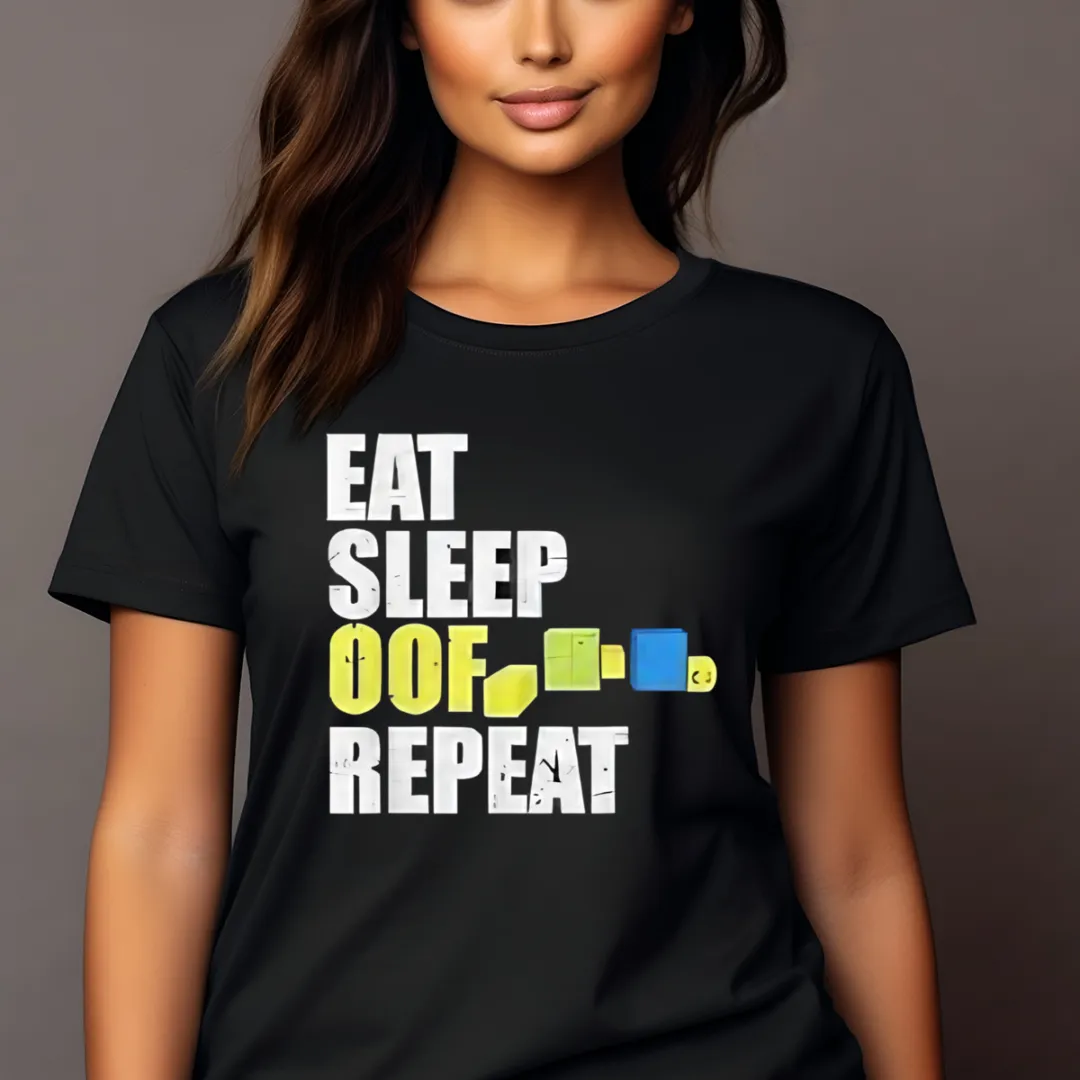 Eat Sleep Oof Repeat Vintage 2024 Shirt