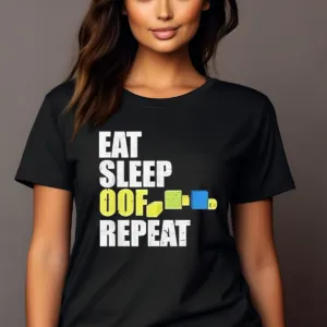 Eat Sleep Oof Repeat Vintage 2024 Shirt