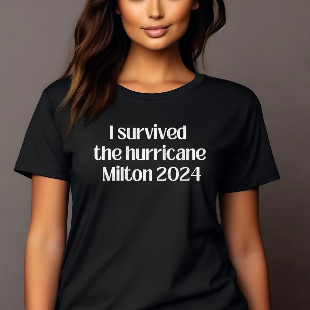 I Survived The Hurricane Milton 2024 Vintage Shirt