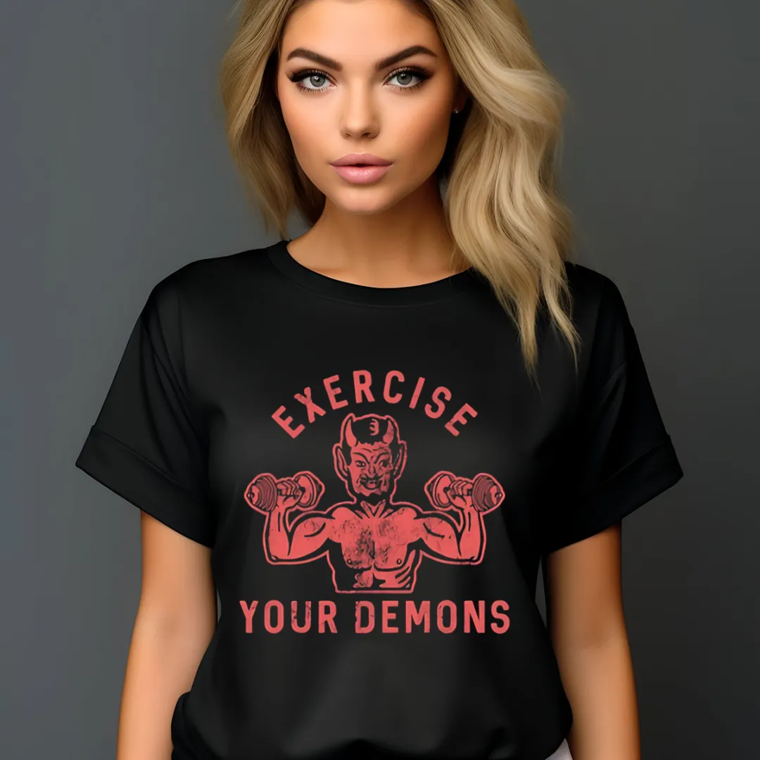 Devil Gym Exercise Your Demons Shirt