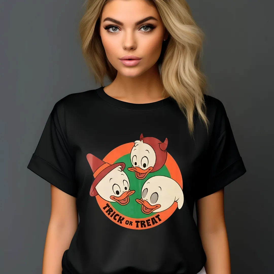 Donald Duck Trick Or Treat Halloween 2024 Shirt