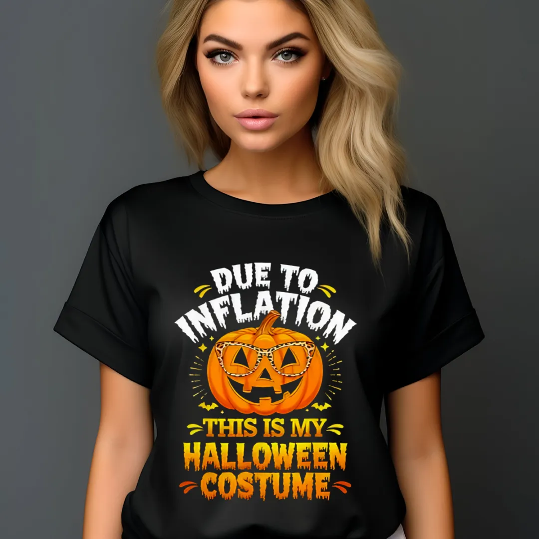 Due To Inflation This Is My Halloween Custome Shirt