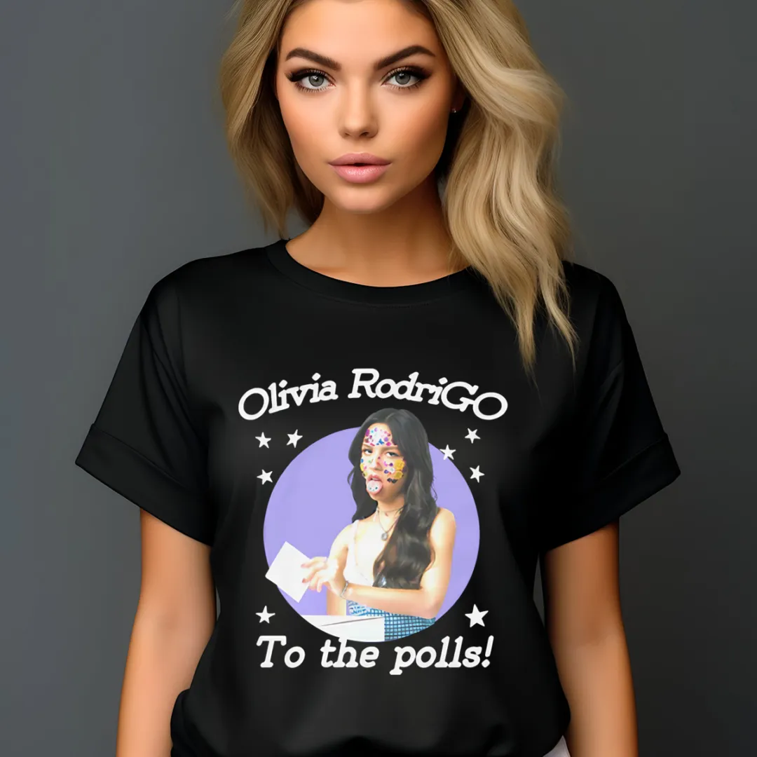 Olivia Rodrigo To The Polls 2024 Shirt
