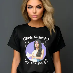 Olivia Rodrigo To The Polls 2024 Shirt