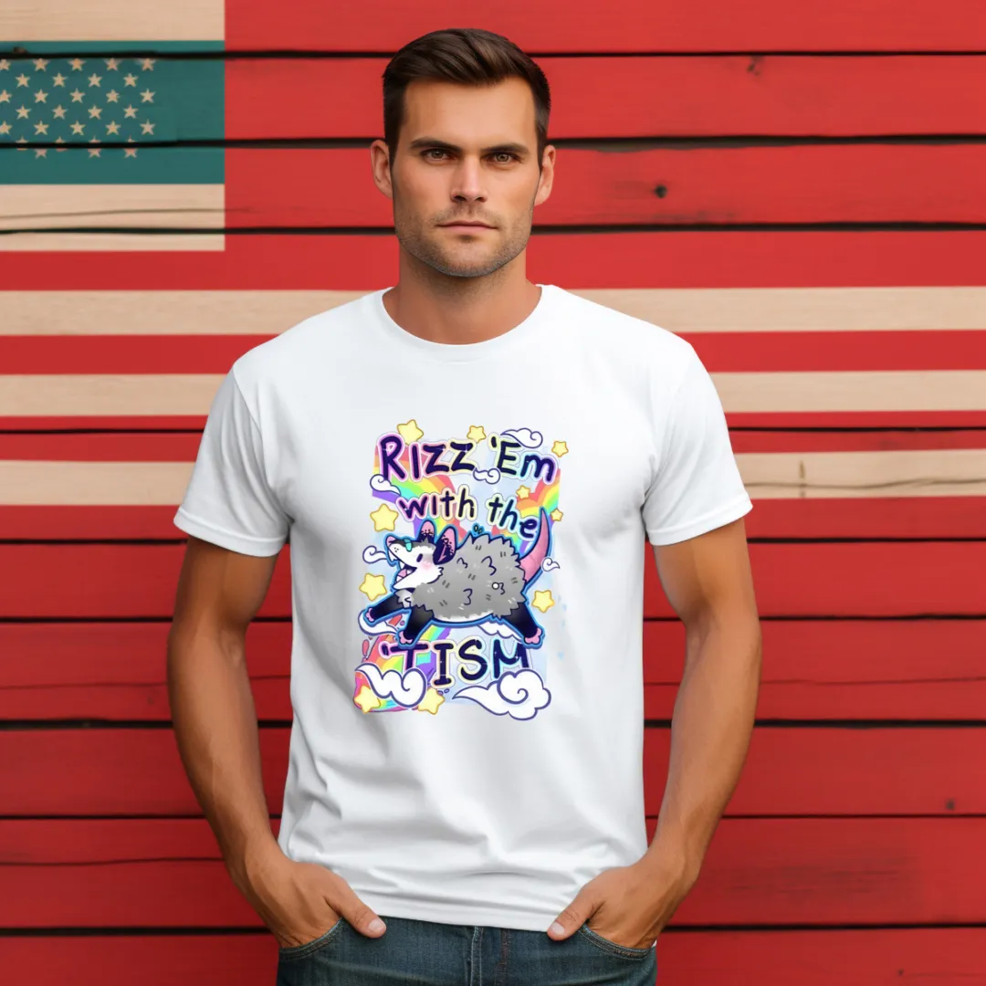 Opossum Rizz 'Em With The Tism Shirt