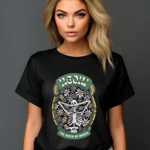 Skeleton Floral Neoni The Death Of Daisies Shirt