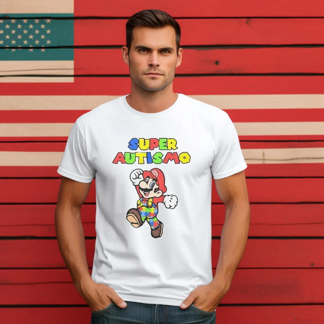 Super Mario Super Autismo 2024 Shirt