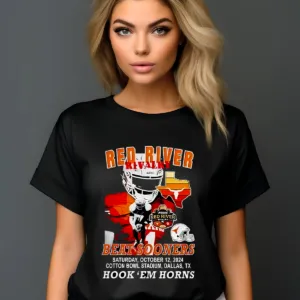 Red River Beat Sooners Hook 'Em Horns 2024 Shirt