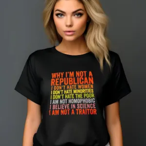 Why I'm Not A Republican I Don't Have Women 2024 Shirt
