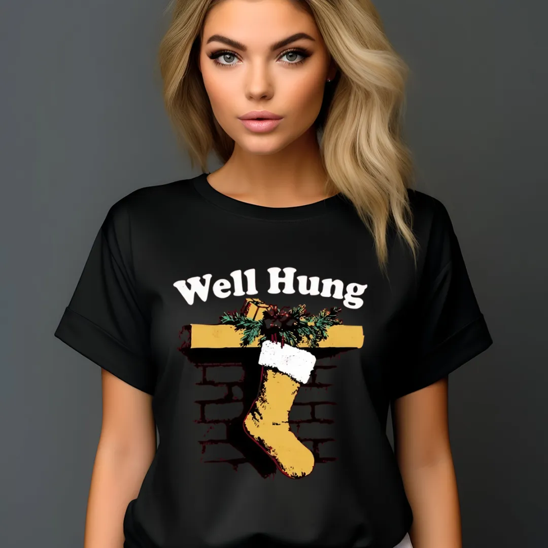 Socks Well Hung Christmas 2024 Shirt