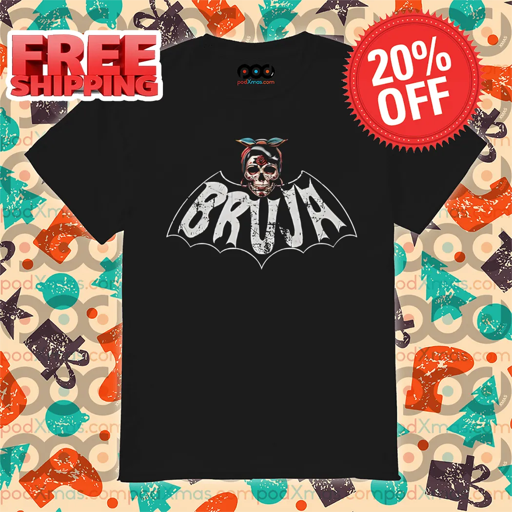 Skull Bat Bruja Vintage Shirt