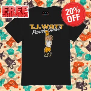 T. J. Watt Punch Outs Pittsburgh Steelers 2024 Shirt