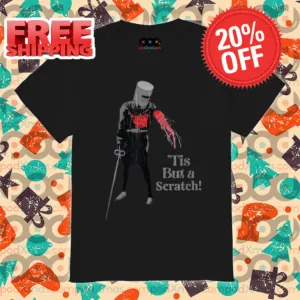 The Black Knight 'Tis But A Scratch Shirt
