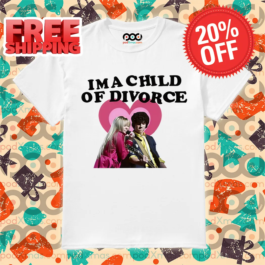 Nick Jonas And Miley Cyrus I'm A Child Of Divorce Shirt