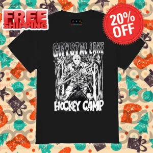 Jason Voorhees Crystal Lake Hockey Camp Shirt
