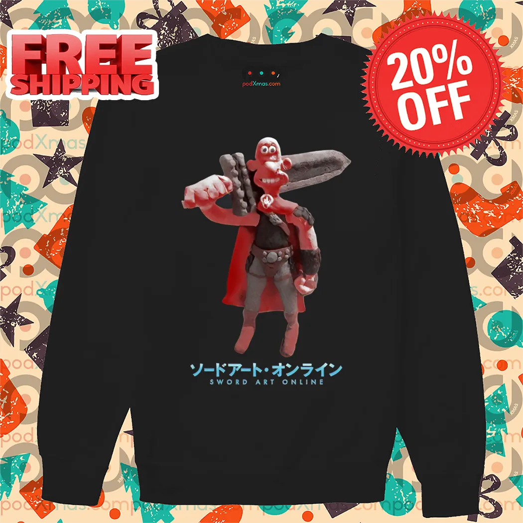 Gromit Sword Art Online 2024 Shirt