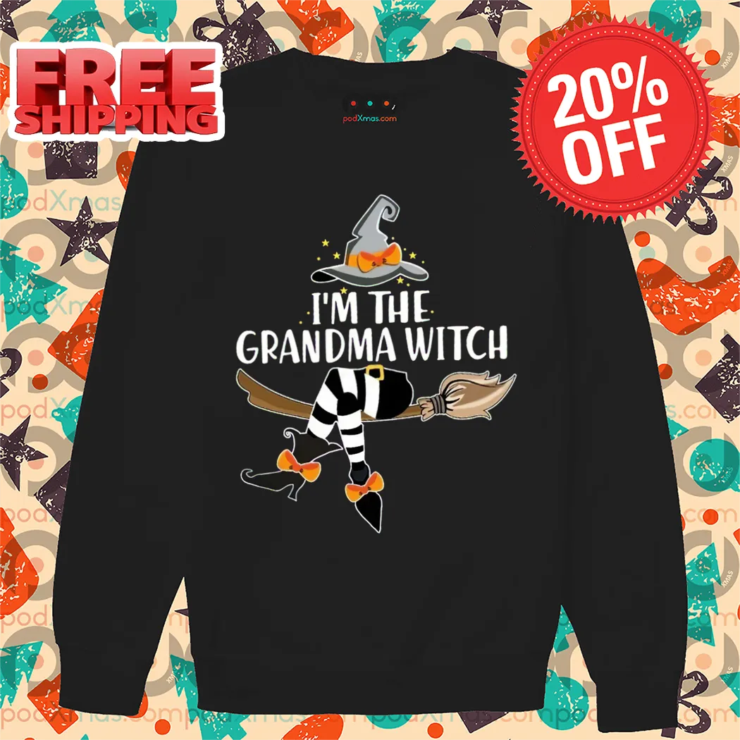 I'm The Grandma Witch Halloween 2024 Shirt