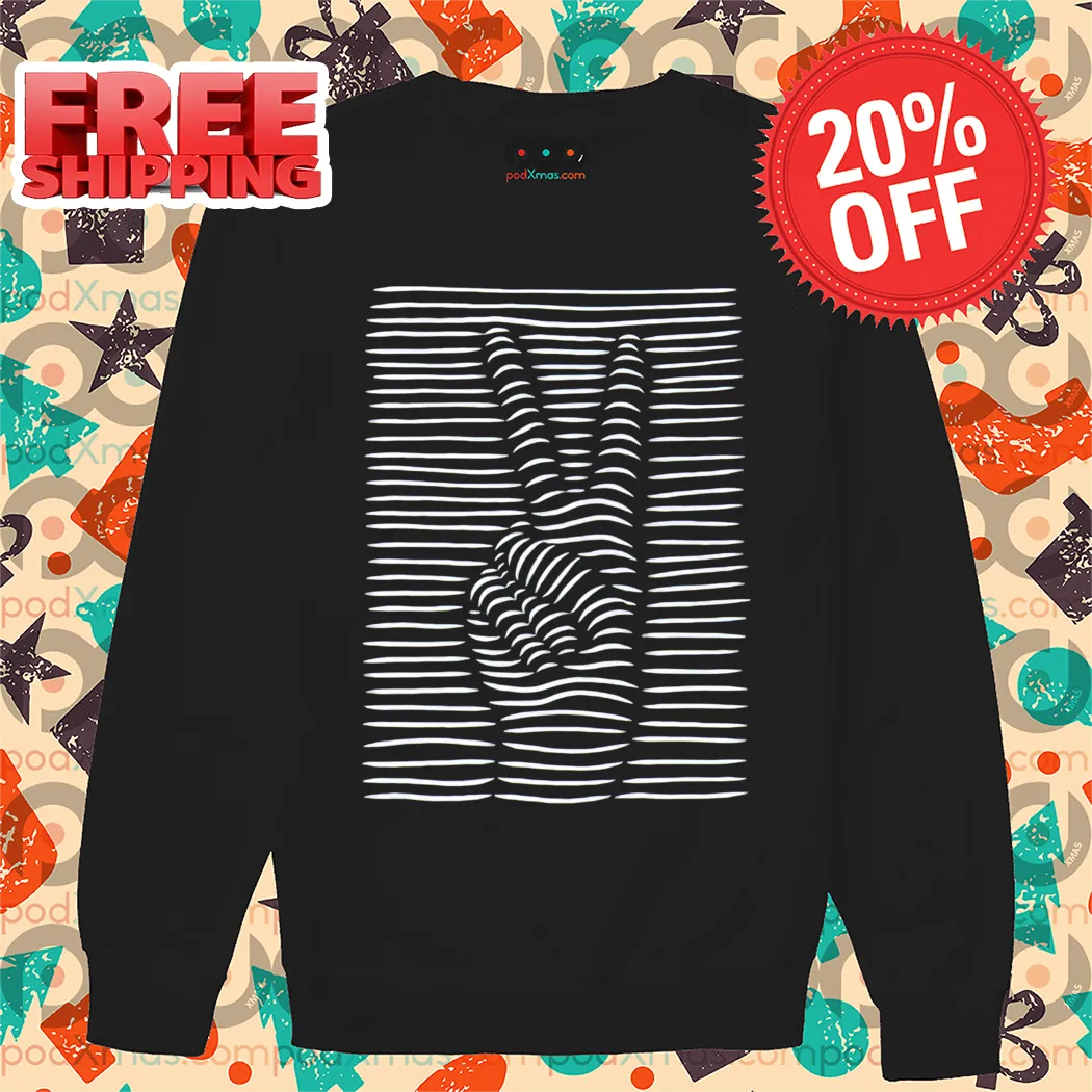 Peace Hand Sign 3D 2024 Shirt