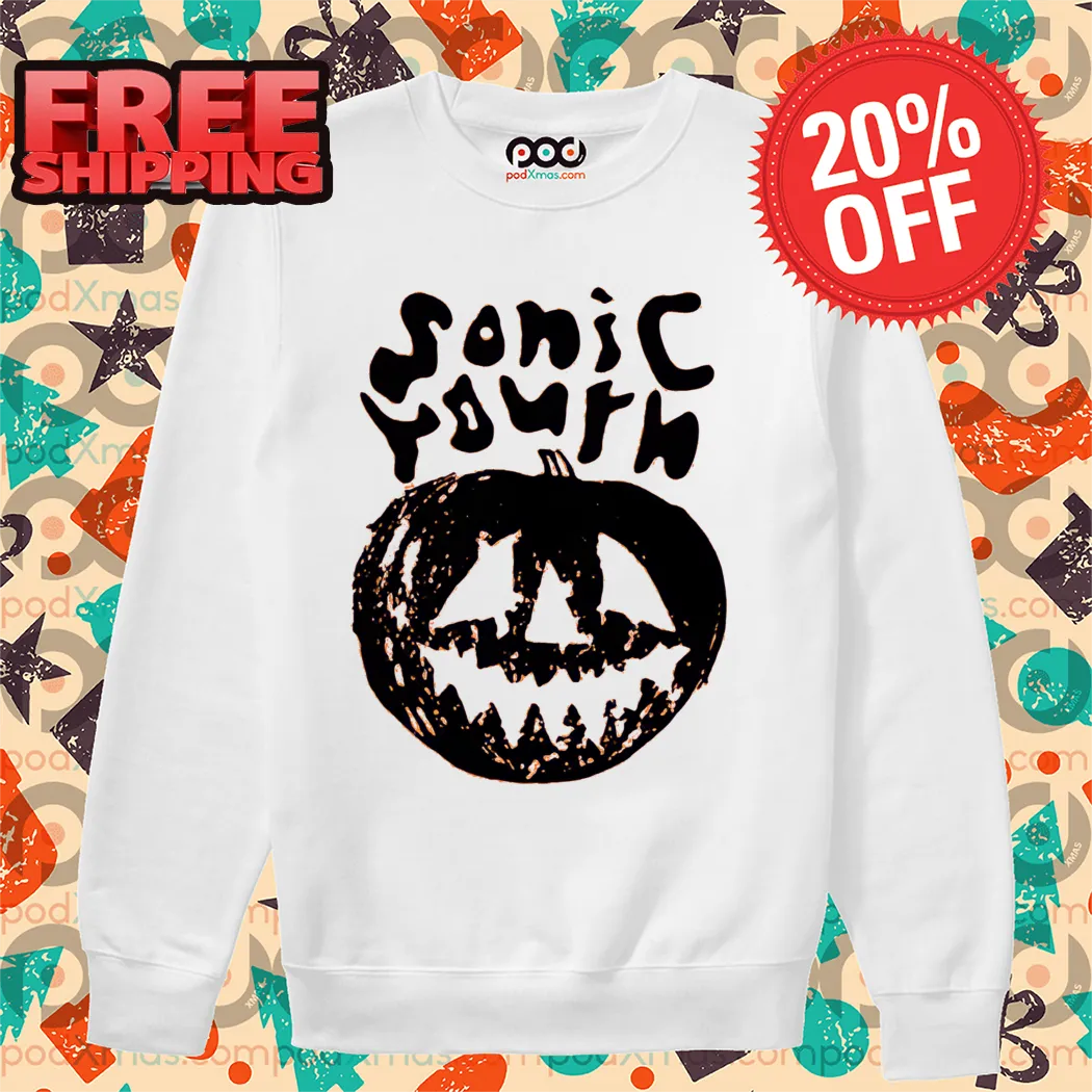 Pumpkin Sonic Youth Halloween 2024 Shirt