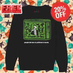 Skeleton People Die ast At Politician's Hands Shirt