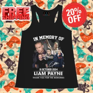 In Memory Of Liam Payne 16 October 2024 Thank You For Memories Signature Shirt