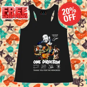 Liam Payne One Direction Thank You For The Memories Signature 2024 Shirt