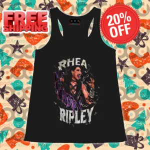 Rhea Ripley Bloody Wrestling 2024 Shirt