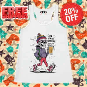 Skeleton Beer Fuck It I'm Day Drinking Shirt