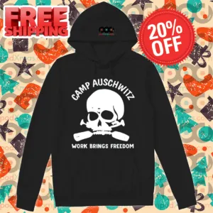 Skull Camp Auschwitz Work Brings Freedom Shirt
