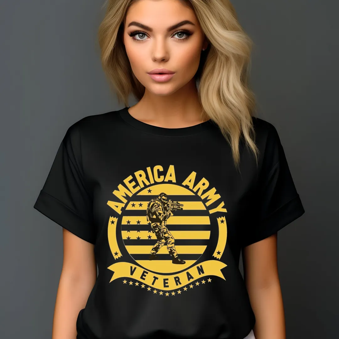 America Army Veteran Vintage 2024 Shirt