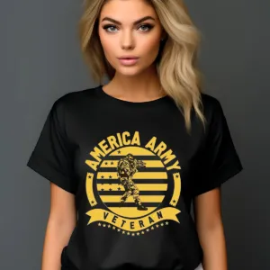 America Army Veteran Vintage 2024 Shirt